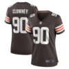 Women's Cleveland Browns Jadeveon Clowney Nike Brown Game Jersey