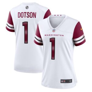 Women's Washington Commanders Jahan Dotson Nike White Game Player Jersey