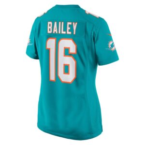 Jake Bailey Miami Dolphins Nike Women's Game Player Jersey - Aqua