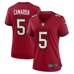 Women's Tampa Bay Buccaneers Jake Camarda Nike Red Game Player Jersey