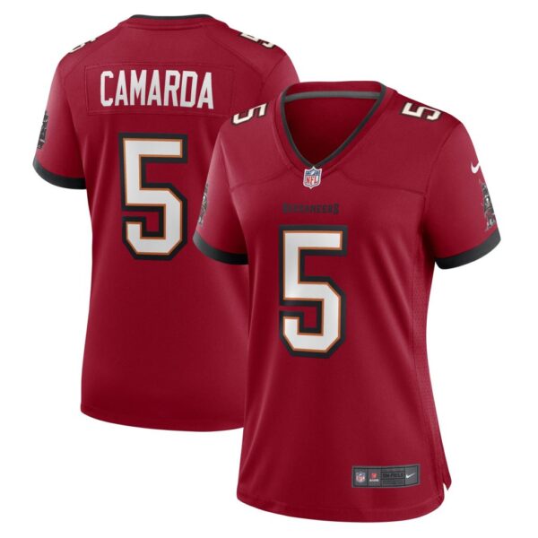 Women's Tampa Bay Buccaneers Jake Camarda Nike Red Game Player Jersey