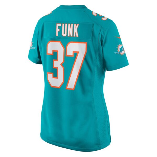 Jake Funk Miami Dolphins Nike Women's Game Jersey - Aqua