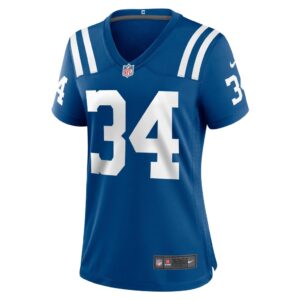 Jake Funk Indianapolis Colts Nike Women's Team Game Jersey - Royal