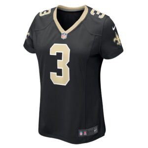 Jake Haener New Orleans Saints Nike Women's Team Game Jersey - Black