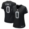 Jakorian Bennett Las Vegas Raiders Nike Women's Team Game Jersey - Black