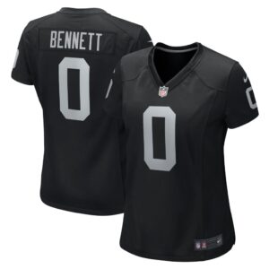 Jakorian Bennett Las Vegas Raiders Nike Women's Team Game Jersey - Black