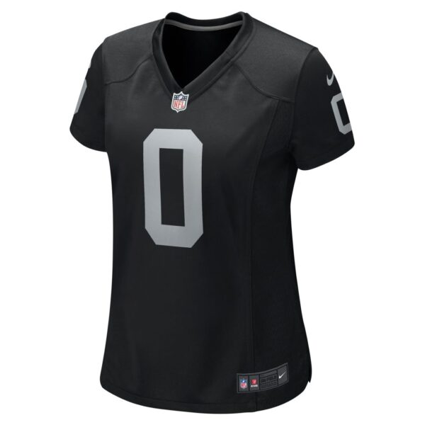 Jakorian Bennett Las Vegas Raiders Nike Women's Team Game Jersey - Black