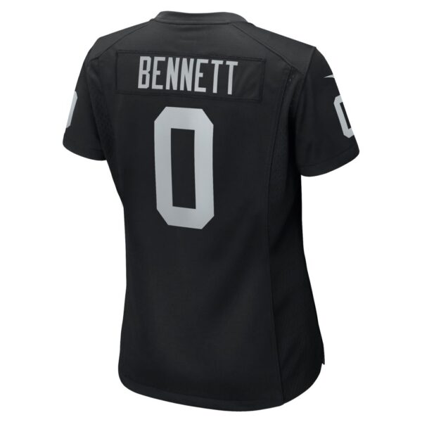 Jakorian Bennett Las Vegas Raiders Nike Women's Team Game Jersey - Black