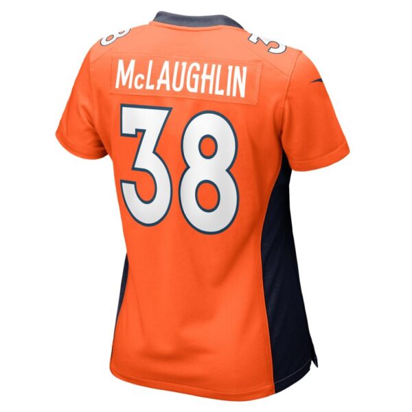 Jaleel McLaughlin Denver Broncos Nike Women's Game Jersey - Orange