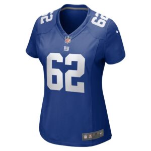 Jalen Mayfield New York Giants Nike Women's Game Jersey - Royal