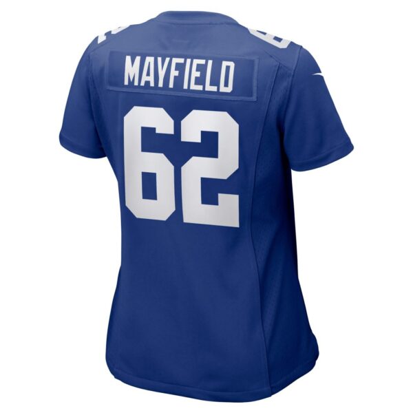 Jalen Mayfield New York Giants Nike Women's Game Jersey - Royal