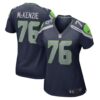 Women's Seattle Seahawks Jalen McKenzie Nike College Navy Home Game Player Jersey