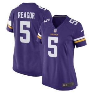 Women's Minnesota Vikings Jalen Reagor Nike Purple Game Player Jersey