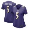 Women's Baltimore Ravens Jalyn Armour-Davis Nike Purple Game Player Jersey