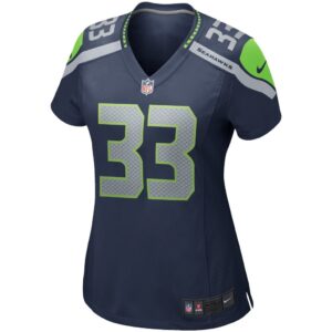 Women's Seattle Seahawks Jamal Adams Nike College Navy Game Player Jersey