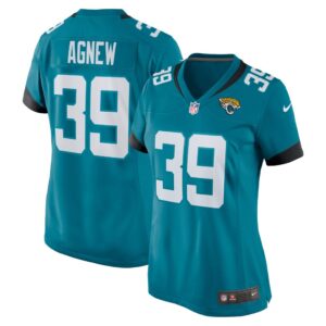 Women's Jacksonville Jaguars Jamal Agnew Nike Teal Nike Game Jersey