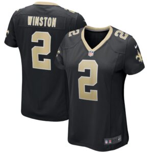 Women's New Orleans Saints Jameis Winston Nike Black Game Jersey