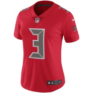 Women's Tampa Bay Buccaneers Jameis Winston Nike Red Color Rush Limited Player Jersey