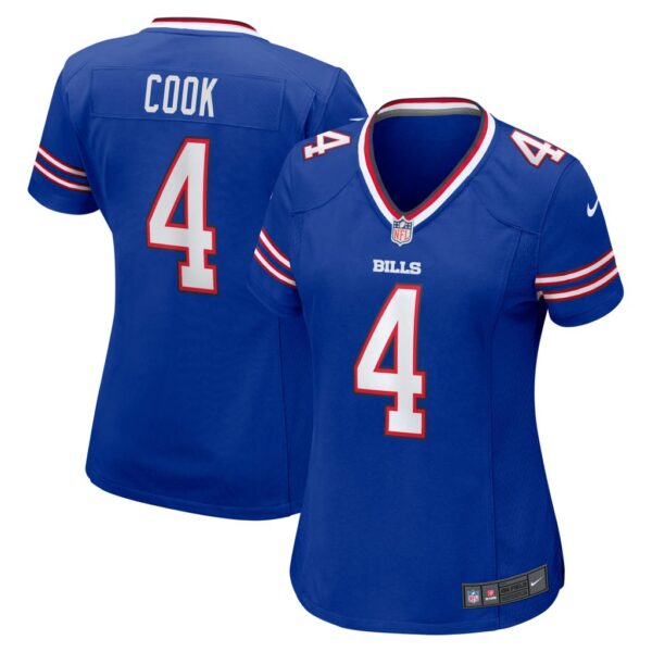 Women's Buffalo Bills James Cook Nike Royal Game Player Jersey