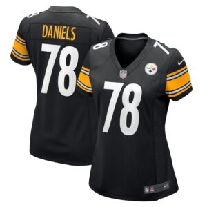 Women's Pittsburgh Steelers James Daniels Nike Black Game Player Jersey