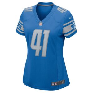 Women's Detroit Lions James Houston Nike Blue Game Jersey