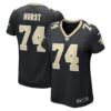 Women's New Orleans Saints James Hurst Nike Black Game Jersey