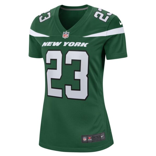 Women's New York Jets James Robinson Nike Gotham Green Game Player Jersey