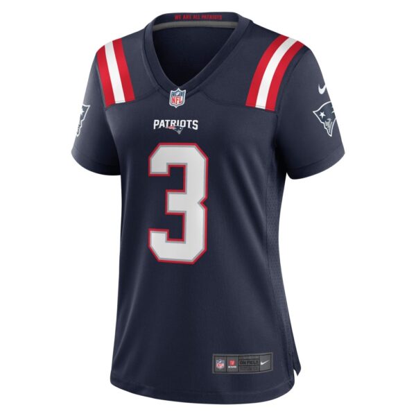 Women's New England Patriots James Robinson Nike Navy Nike Women's All Player Jersey