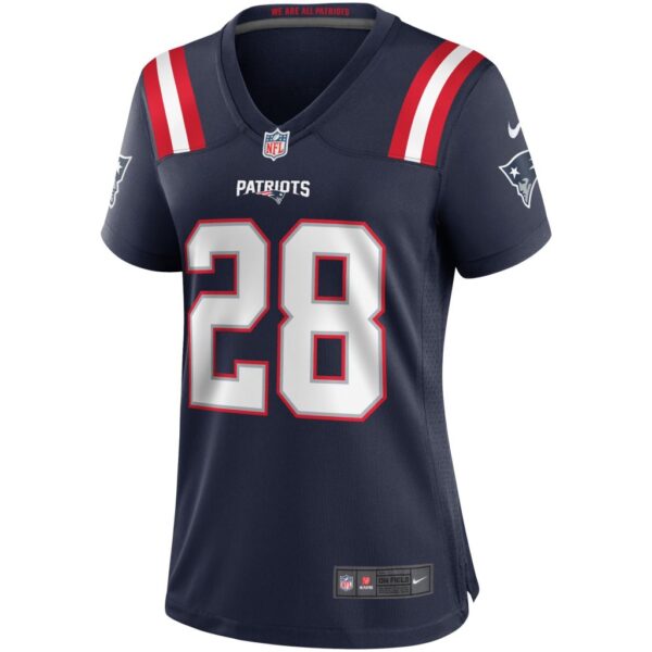 Women's Nike James White New England Patriots Navy Game Jersey