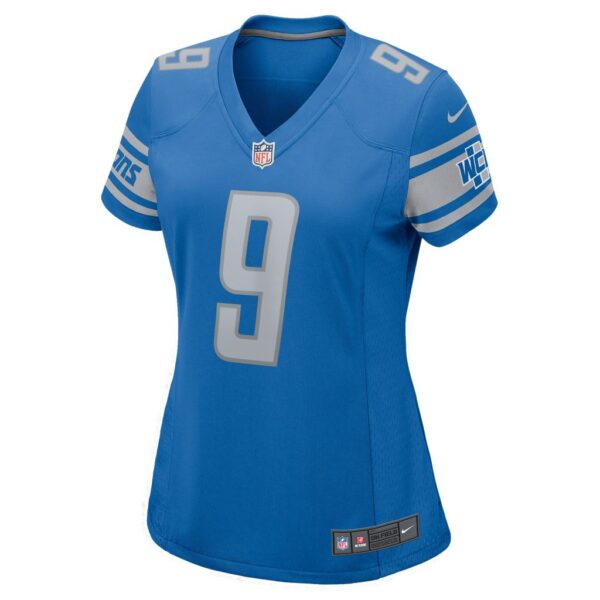 Women's Detroit Lions Jameson Williams Nike Blue Player Game Jersey