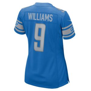 Women's Detroit Lions Jameson Williams Nike Blue Player Game Jersey