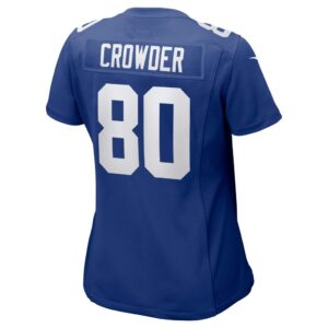 Women's New York Giants Jamison Crowder Nike Royal Game Jersey