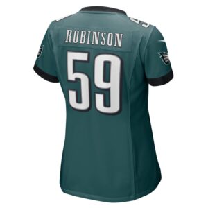 Women's Philadelphia Eagles Janarius Robinson Nike Midnight Green Home Game Player Jersey