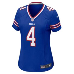 Women's Buffalo Bills Jaquan Johnson Nike Royal Game Player Jersey