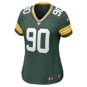 Women's Green Bay Packers Jarran Reed Nike Green Game Player Jersey