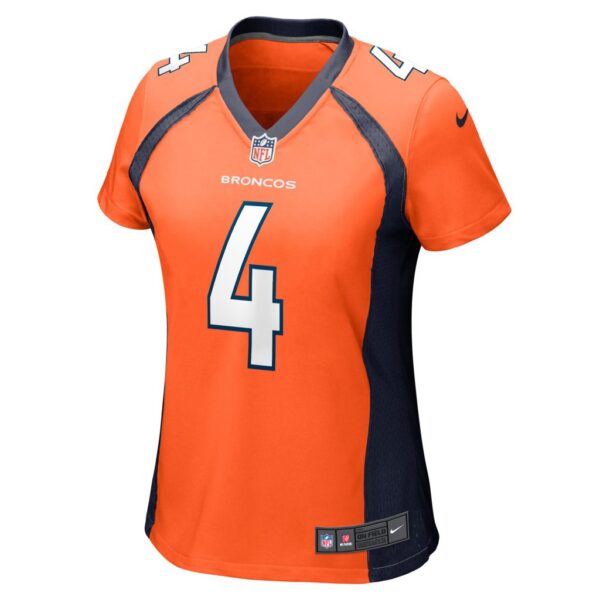 Jarrett Stidham Denver Broncos Nike Women's Game Player Jersey - Orange