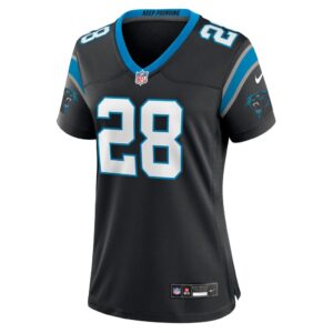 Jashaun Corbin Carolina Panthers Nike Women's Team Game Jersey - Black