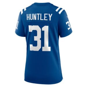 Jason Huntley Indianapolis Colts Nike Women's Team Game Jersey - Royal