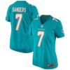 Women's Miami Dolphins Jason Sanders Nike Aqua Game Jersey