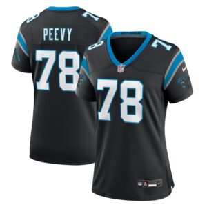 Jayden Peevy Carolina Panthers Nike Women's Game Jersey - Black