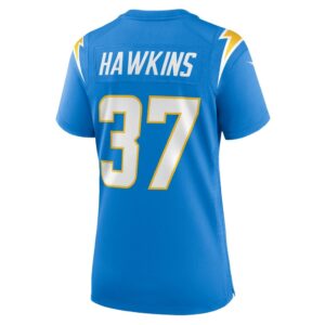 Jaylinn Hawkins Los Angeles Chargers Nike Women's Game Jersey - Powder Blue