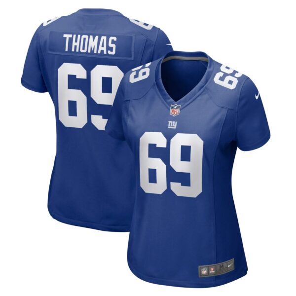 Jaylon Thomas New York Giants Nike Women's Team Game Jersey - Royal