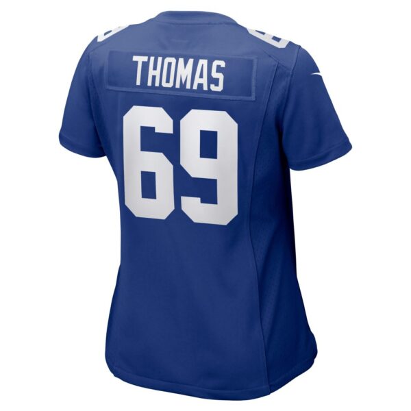 Jaylon Thomas New York Giants Nike Women's Team Game Jersey - Royal