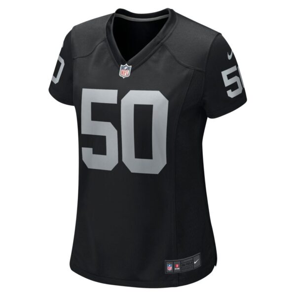 Women's Las Vegas Raiders Jayon Brown Nike Black Game Jersey