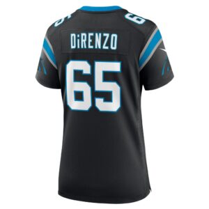 J.D. DiRenzo Carolina Panthers Nike Women's Game Jersey - Black