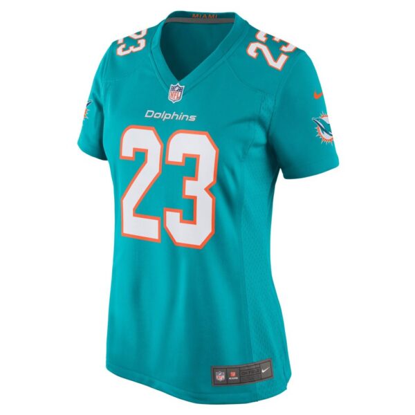 Women's Miami Dolphins Jeff Wilson Jr. Nike Aqua Game Player Jersey