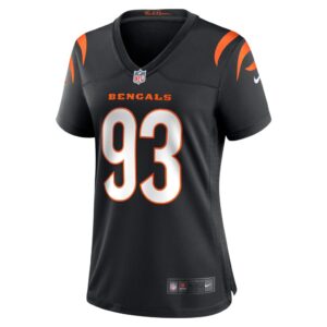 Women's Cincinnati Bengals Jeffrey Gunter Nike Black Game Player Jersey