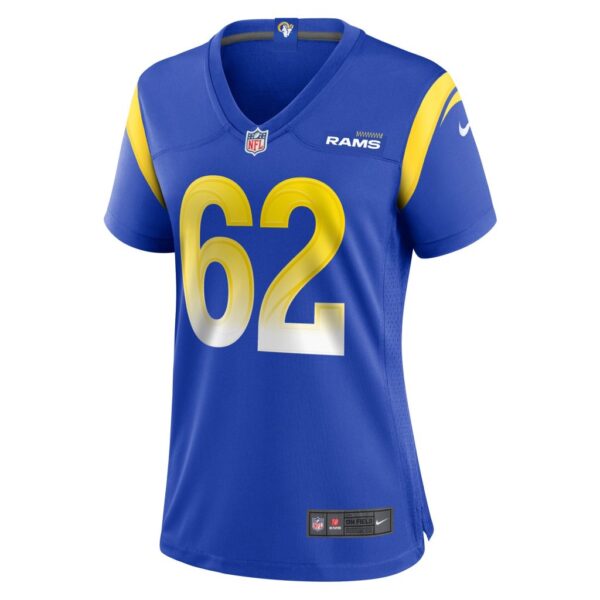 Women's Los Angeles Rams Jeremiah Kolone Nike Royal Team Game Player Jersey