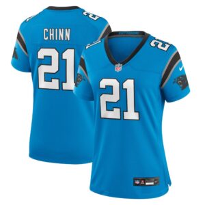 Women's Carolina Panthers Jeremy Chinn Nike Blue Alternate Game Jersey