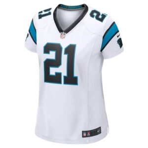 Women's Carolina Panthers Jeremy Chinn Nike White Game Jersey